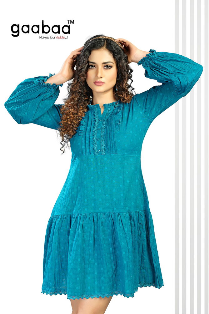 Royal Gaabaa Short Party Wear Kurtis Catalog